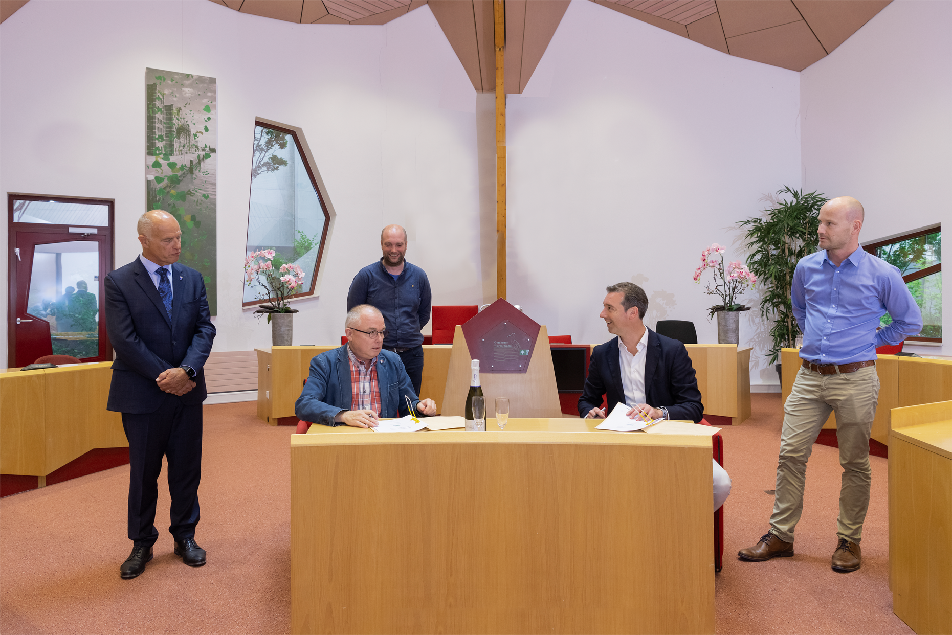 Urban Fabric Development_Projecten_veerdijk wormer_ Sluit akkoord over ontwikkeling ondertekening